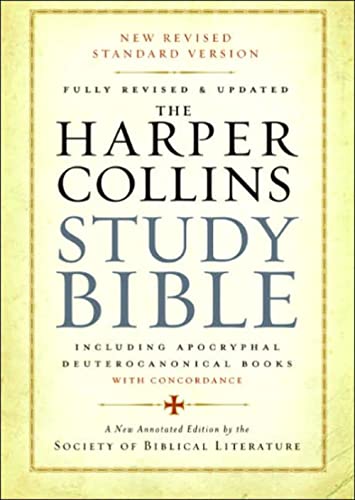 Beispielbild fr The HarperCollins Study Bible: Fully Revised and Updated zum Verkauf von BooksRun