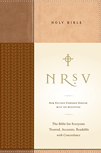 NRSV Standard Bible w/Apocrypha-Tan/Brn HC