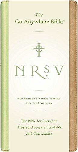 9780061231216: Holy Bible: New Revised Standard Version, Tan/Green, Go-Anywhere, Nu Tone, With Apocryphal/Deuterocanonical Books
