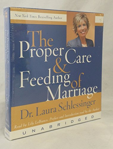 Stock image for The Proper Care and Feeding of Marriage CD: Preface and Introduction read by Dr. Laura Schlessinger for sale by Half Price Books Inc.