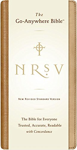 Stock image for NRSV Go-Anywhere Bible NuTone (tan/brown) for sale by BooksRun