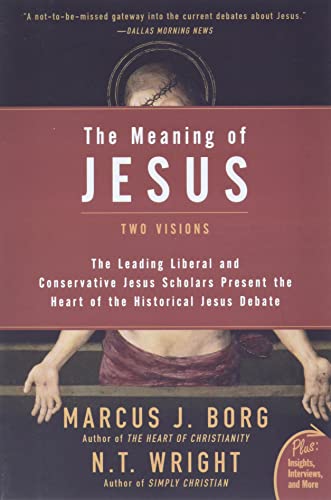 Stock image for The Meaning of Jesus: Two Visions for sale by Once Upon A Time Books