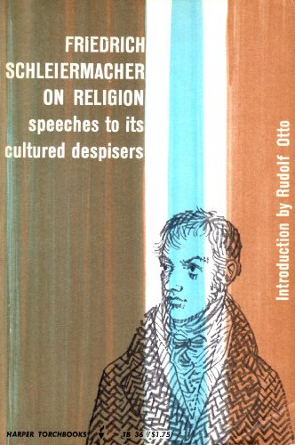 Imagen de archivo de On Religion: Speeches To Its Cultured Despisers a la venta por Redux Books