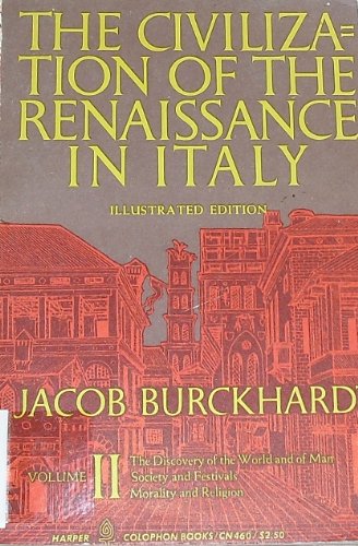 Imagen de archivo de The Civilization of the Renaissance in Italy: v. 2 a la venta por Wonder Book