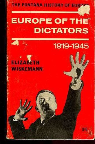 9780061312731: Europe of the Dictators. 1919 - 1945. (The Fontana History of Europe)