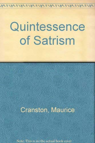 Stock image for Quintessence of Satrism for sale by Half Price Books Inc.