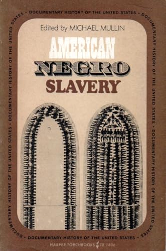 Stock image for American Negro Slavery (Torchbooks) for sale by Discover Books