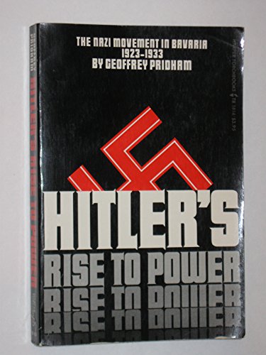 Beispielbild fr Hitler's Rise To Power zum Verkauf von Ridge Road Sight And Sound