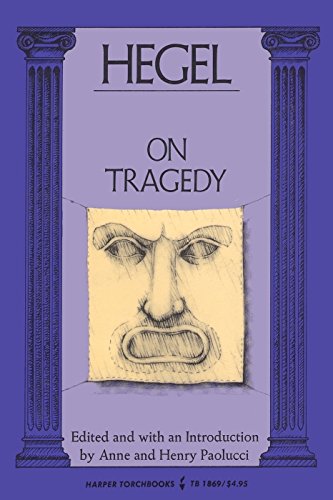 Beispielbild fr Hegel on Tragedy (Harper torchbooks ; TB 1869) zum Verkauf von Magus Books Seattle