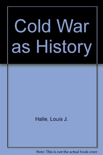 Imagen de archivo de Cold War As History a la venta por Better World Books