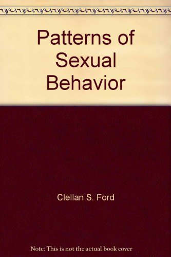 Imagen de archivo de Patterns of Sexual Behavior a la venta por Better World Books