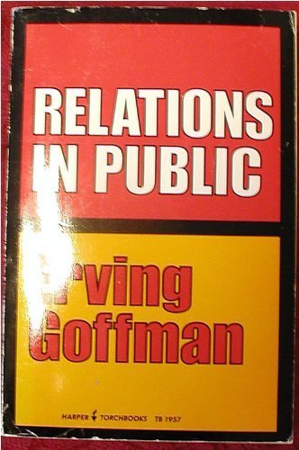 Stock image for Relations in Public for sale by Nelsons Books