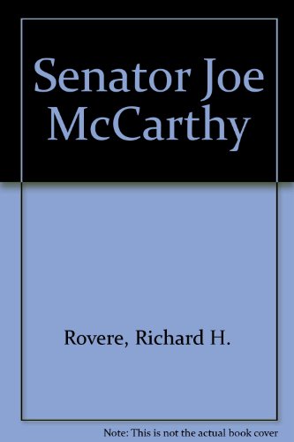 9780061319709: Senator Joe McCarthy