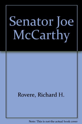 Stock image for Senator Joe McCarthy for sale by Better World Books