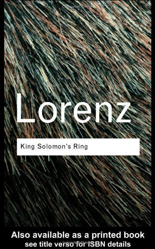 Beispielbild fr King Solomon's Ring zum Verkauf von Better World Books