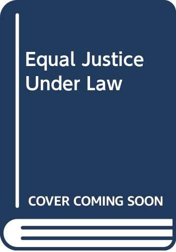 Imagen de archivo de Equal Justice Under Law a la venta por ThriftBooks-Atlanta