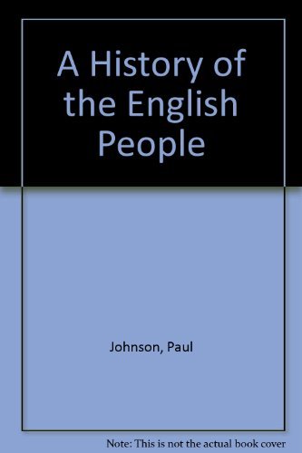 9780061320750: A History of the English People