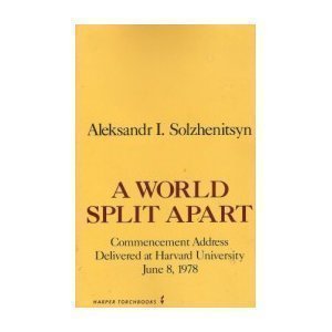 9780061320798: World Split Apart