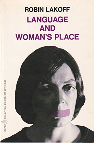 Imagen de archivo de Language and the Woman's Place a la venta por Better World Books