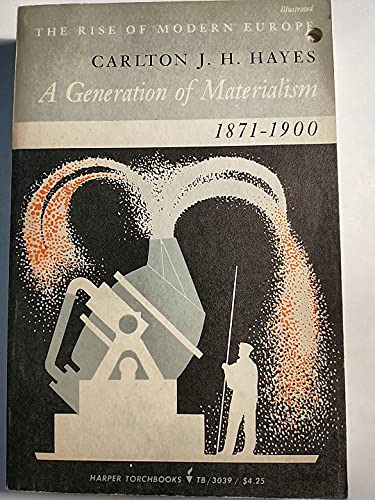 9780061330391: Title: A Generation of Materialism 18711900