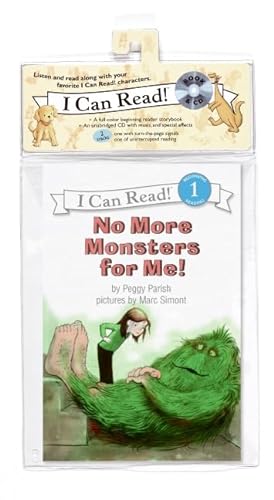 9780061336140: No More Monsters for Me! Book and CD [With CD] (I Can Read Book 1)