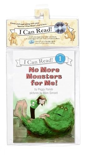 9780061336140: No More Monsters for Me! Book and CD (I Can Read Book 1)