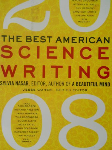 Imagen de archivo de The Best American Science Writing 2008 a la venta por Wonder Book