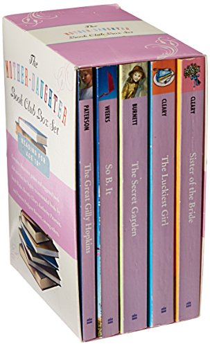 Stock image for The Mother-Daughter Book Club Box Set: Reading for Ages 10 (So B. It, The Luckiest Girl, Sister of the Bride: The Great Gilly Hopkins, The Secret Garden) for sale by HPB-Ruby