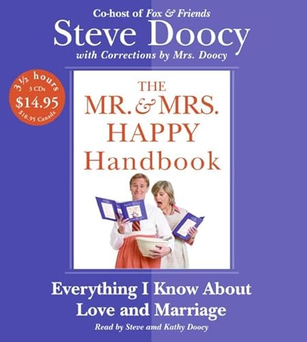 9780061374098: Mr. & Mrs. Happy Handbook Low Price CD: Everything I Know About Love and Marriage (with corrections by Mrs. Doocy)