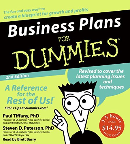 Stock image for Business Plans for Dummies 2nd Ed. CD for sale by medimops