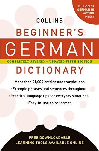 Beispielbild fr Collins Beginner's German Dictionary, 5th Edition zum Verkauf von Better World Books