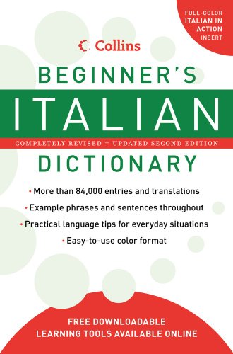 Imagen de archivo de Collins Beginner's Italian Dictionary, 2nd Edition (Collins Language) a la venta por SecondSale