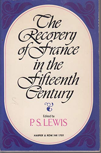 9780061389238: Recovery of France in the Fifteenth Century (Torchbooks)