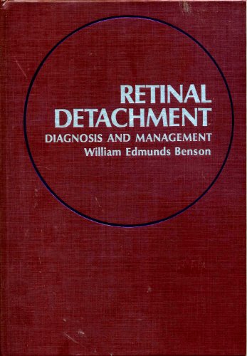 Beispielbild fr Retinal Detachment Diagnosis and Treatment zum Verkauf von Better World Books
