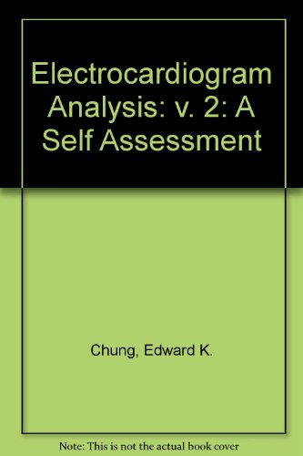 Beispielbild fr ECG diagnosis: Self Assessment, Vol. 2 (v. 2) zum Verkauf von Wonder Book