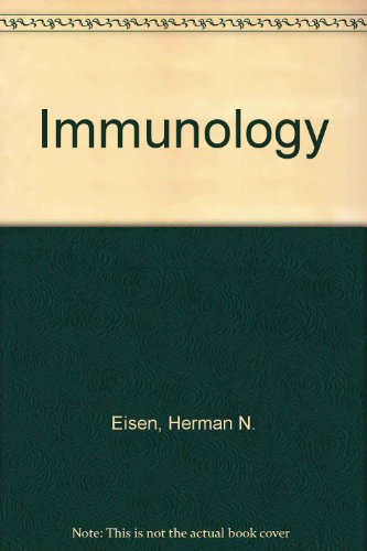 Beispielbild fr Immunology: An introduction to molecular and cellular principles of the immune responses zum Verkauf von Wonder Book