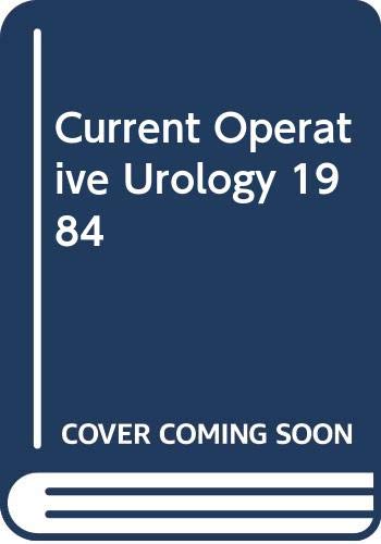 Stock image for Current Operative Urology.second edition for sale by N. Fagin Books