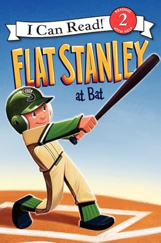 9780061430107: Flat Stanley at Bat (I Can Read Level 2)