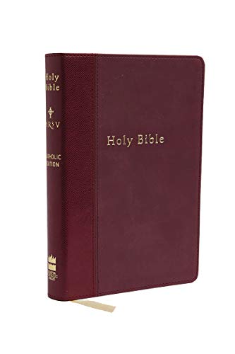 9780061451850: NRSV, The HarperCollins Catholic Gift Bible, Imitation Leather, Burgundy