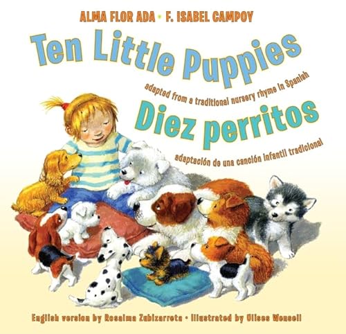 Imagen de archivo de Ten Little Puppies/Diez Perritos : Bilingual English-Spanish a la venta por Better World Books