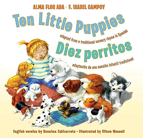 9780061470431: Ten Little Puppies/Diez Perritos: Bilingual English-Spanish
