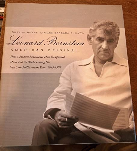 Beispielbild fr Leonard Bernstein : American Original zum Verkauf von Better World Books