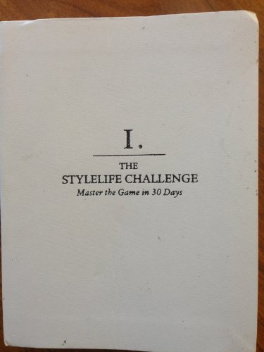 Beispielbild fr The Rules of the Game : The Stylelife Challenge and the Style Diaries zum Verkauf von Better World Books