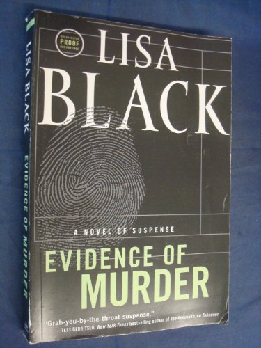 Beispielbild fr Evidence of Murder: A Novel of Suspense zum Verkauf von Wonder Book