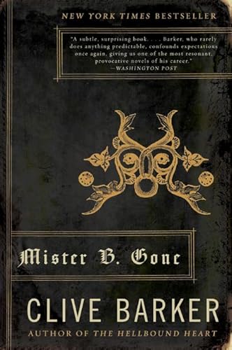 Beispielbild fr Mister B. Gone zum Verkauf von Red's Corner LLC