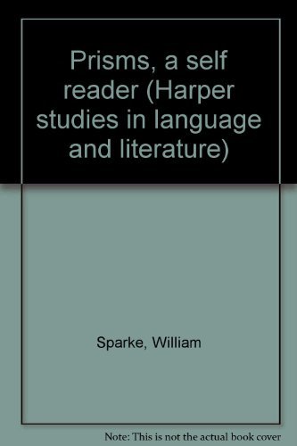 Stock image for Prisms, a self reader (Harper studies in language and literature) for sale by HPB-Red