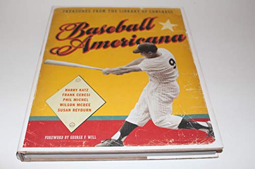 Beispielbild fr Baseball Americana: Treasures from the library of Congress zum Verkauf von Frank J. Raucci, Bookseller