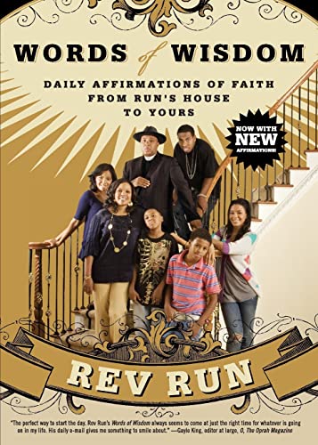 Imagen de archivo de Words of Wisdom: Daily Affirmations of Faith from Run's House to Yours a la venta por BooksRun