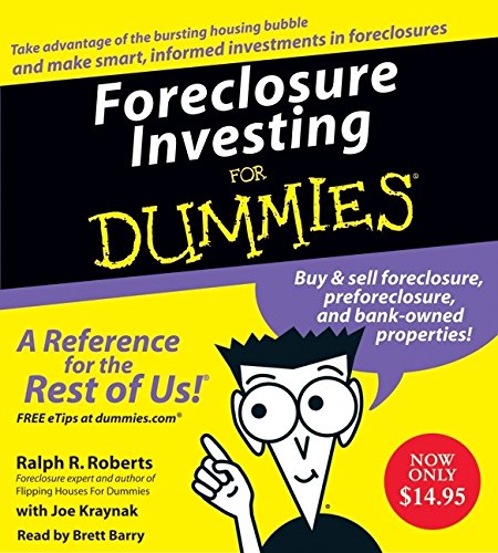 Beispielbild fr Foreclosure Investing For Dummies CD (For Dummies Series) zum Verkauf von SecondSale