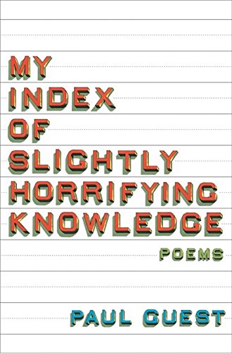 Imagen de archivo de My Index of Slightly Horrifying Knowledge a la venta por HPB-Ruby